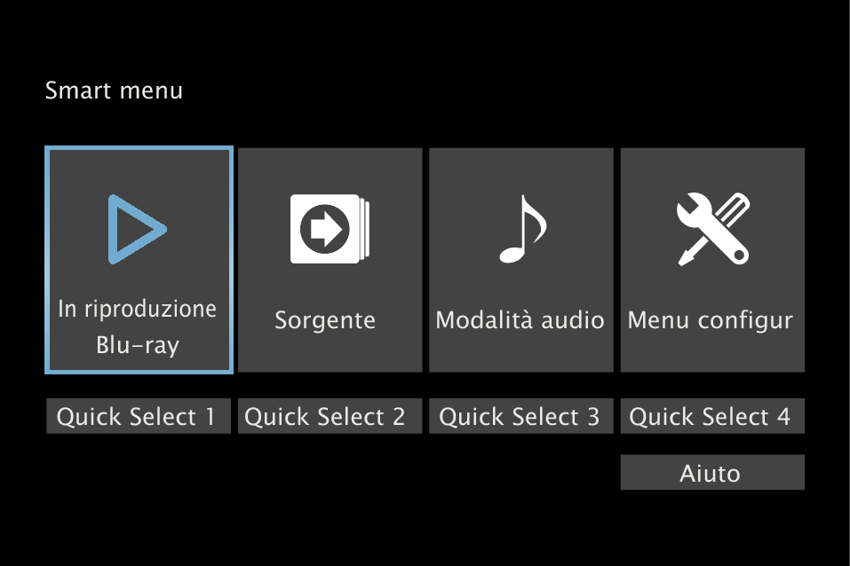 GUI Smart Menu X1200WE3